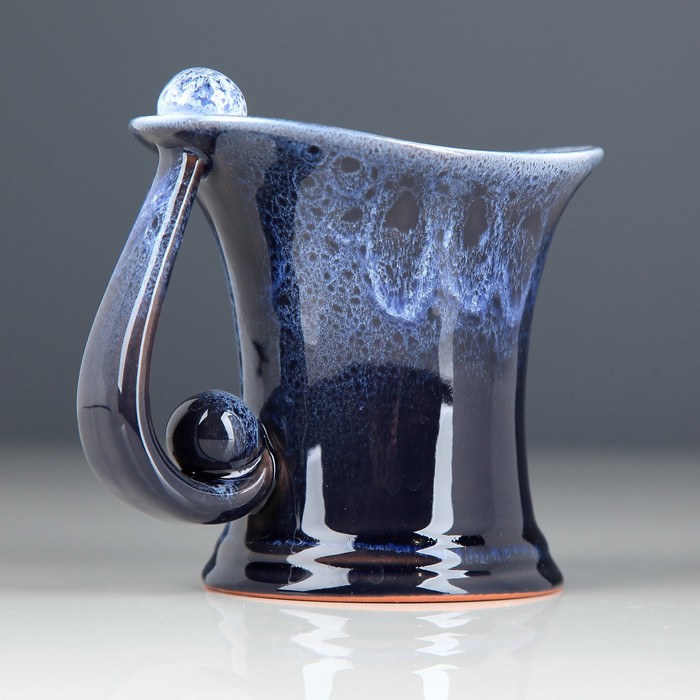 Кружка "Екатеринбург: Дом Севастьянова" №002-405 синяя