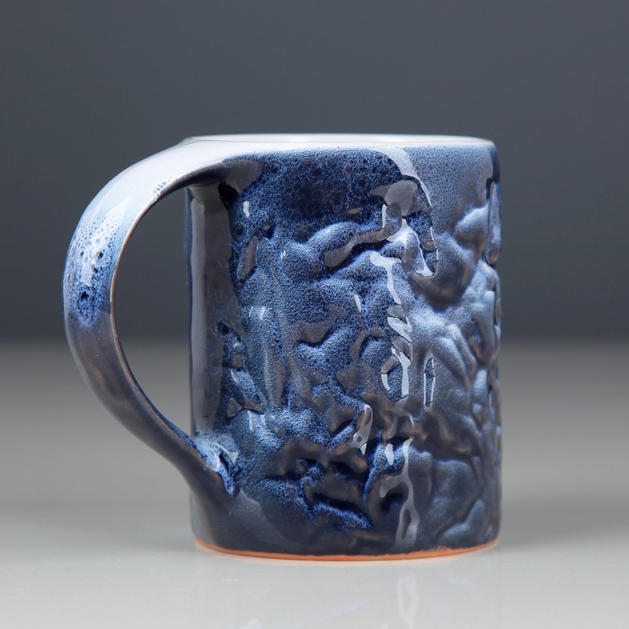 Кружка "Екатеринбург: Дом Севастьянова" №014-405 синяя