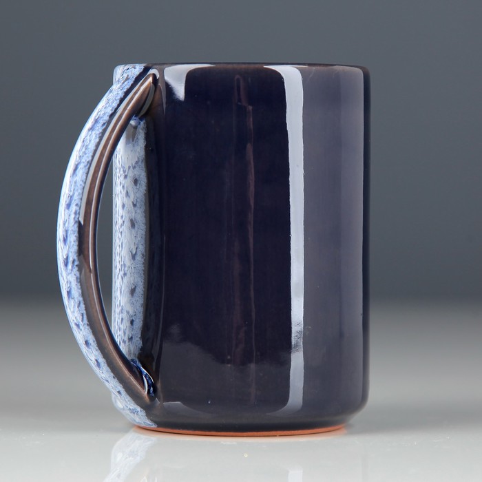 Кружка "Екатеринбург: Дом Севастьянова" №019-405 синяя