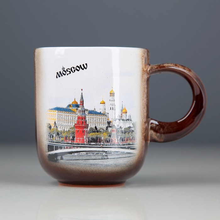 Кружка "Москва" №005-55К коричневая