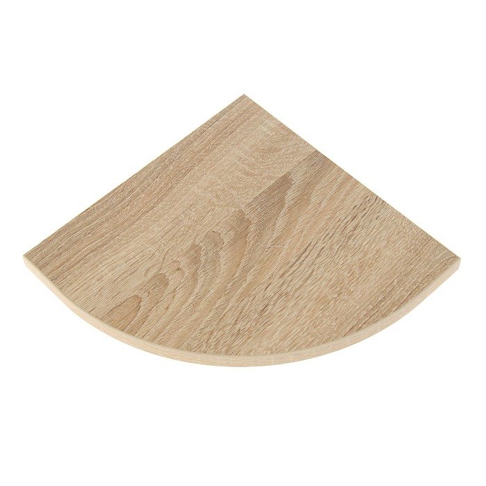 Полка сектор 250*250*16 мм Дуб сонома