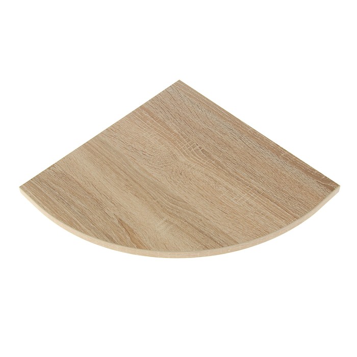 Полка сектор 350*350*16 мм Дуб сонома