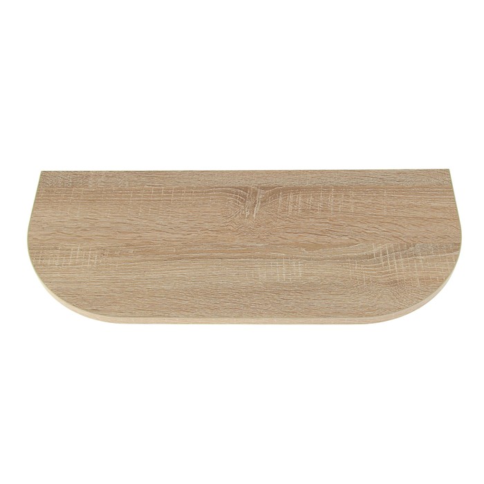 Полка закруг/угл 600*250*16 мм Дуб сонома