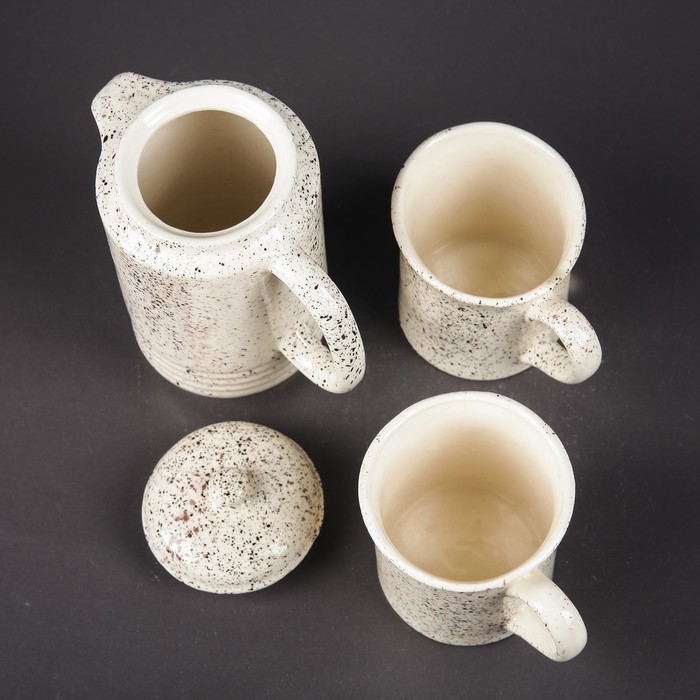 Молочный набор "Тарасик", 3 предмета, цветной с деколью микс