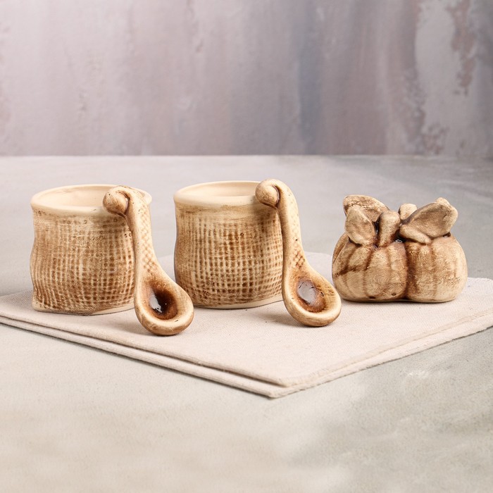 Набор для специй с ложкой и подставкой под салфетку