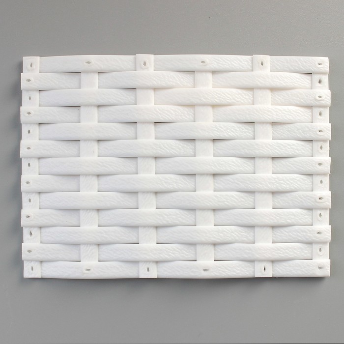 Стул NANT, 61 х 43 х 98 см, с подушкой, плетение 8 -11 мм, цвет белый