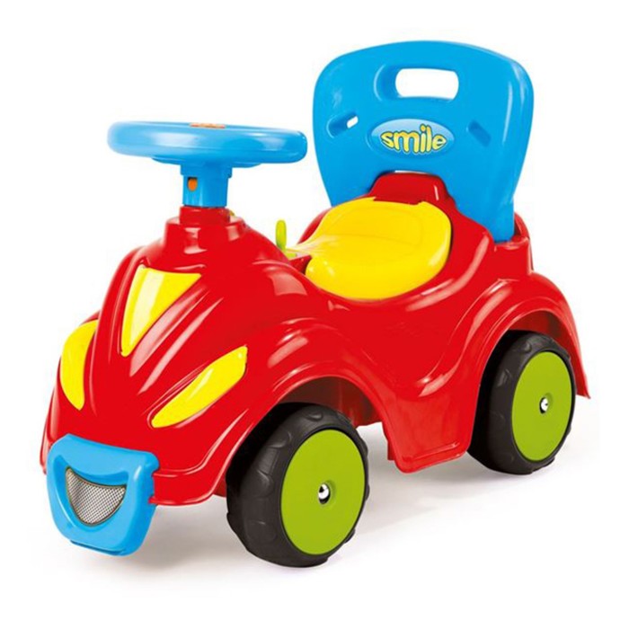 Толокар-автомобиль, 2 в 1, красный