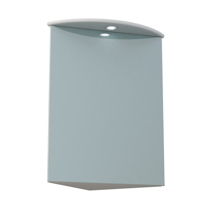 Шкаф-зеркало Гладиолус 45С белый