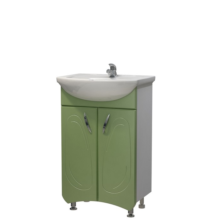 Тумба Палермо 50 (под раковину Уют 50) фисташковый