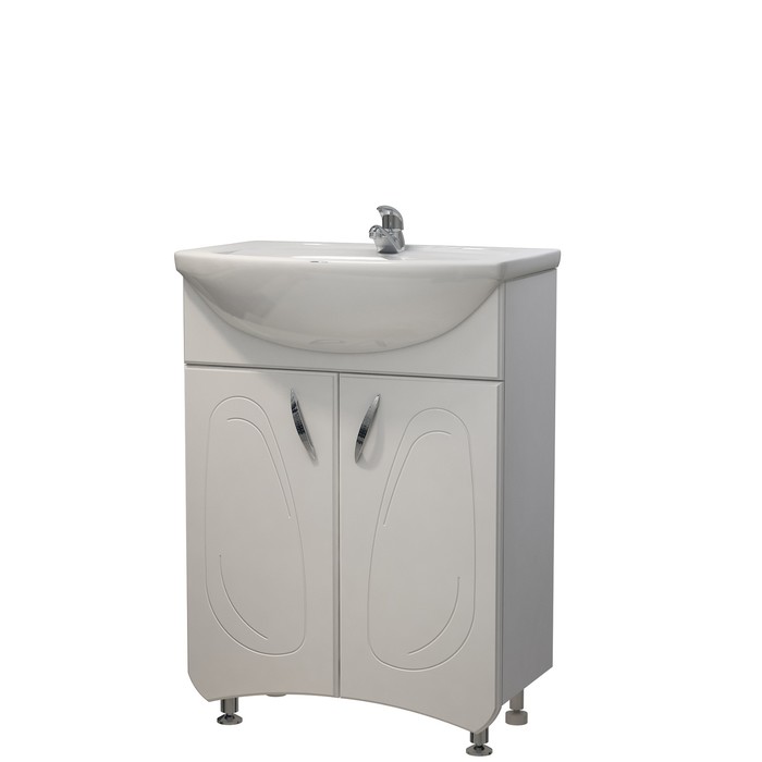 Тумба Палермо 60 (под раковину Уют 60) белый