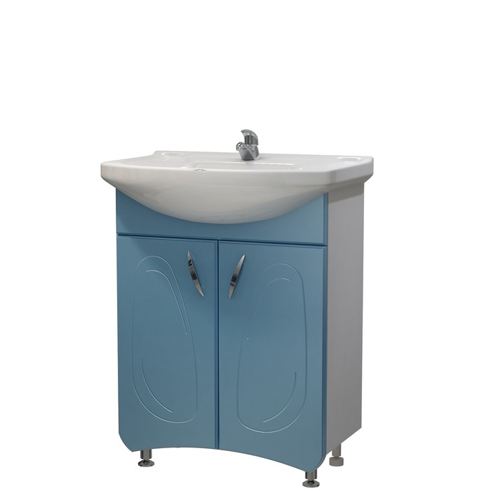 Тумба Палермо 65 (под раковину Элеганс 65) голубой