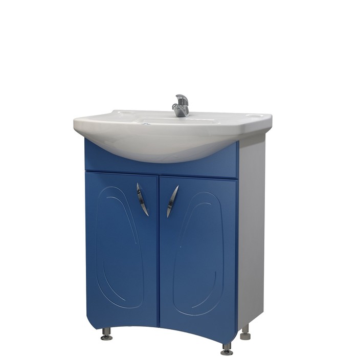 Тумба Палермо 65 (под раковину Элеганс 65) синий