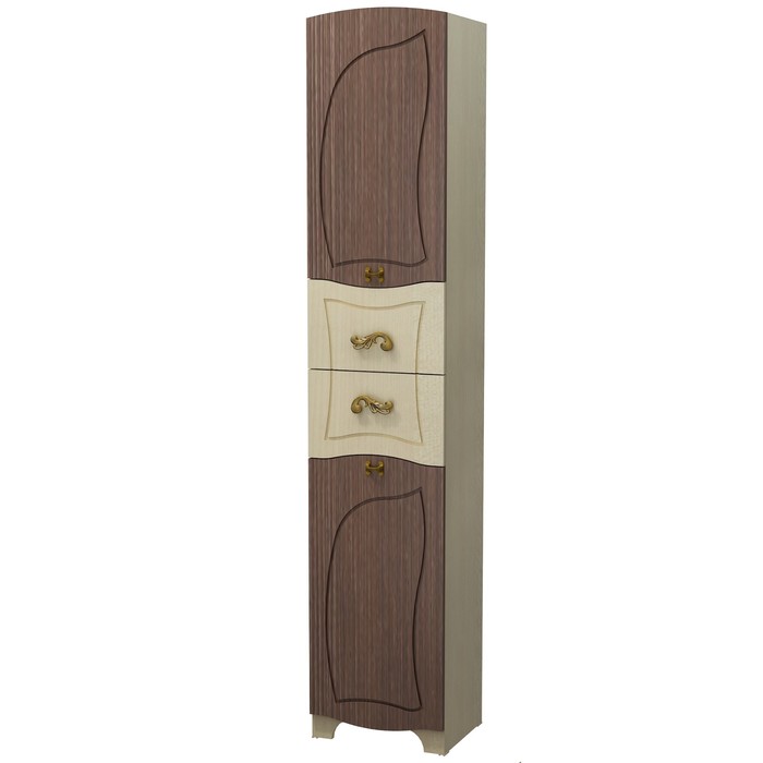 Шкаф-пенал Альберо 40 DB2 клен / старое дерево