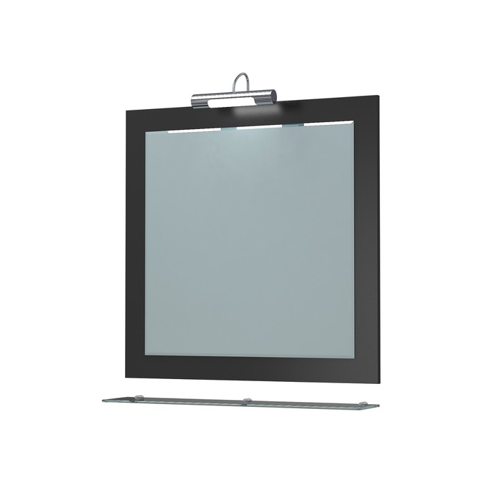 Зеркало «Кватро 70С», черный металлик