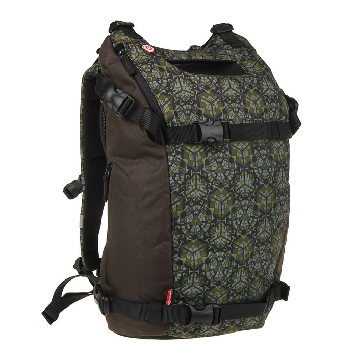 Рюкзак молодежный эргономичная спинка Target 50*30*21 для девочки Kaleido camu, коричневый 23817