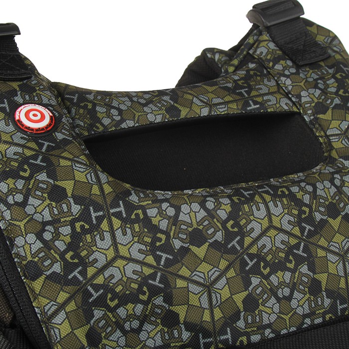 Рюкзак молодежный эргономичная спинка Target 50*30*21 для девочки Kaleido camu, коричневый 23817