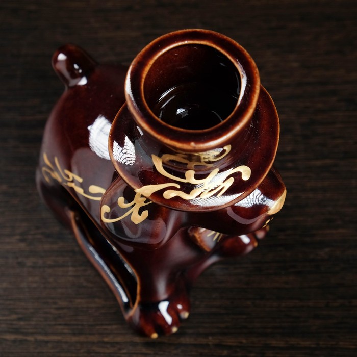 Аромалампа "Собака в шляпе" 14,5см