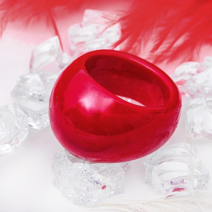 Кольцо литое "Коралл", размер МИКС