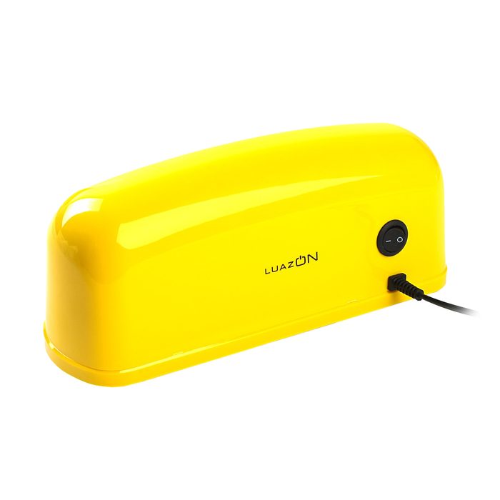 Лампа для гель-лака LuazON LUF-02, UV, 9 Вт, жёлтый