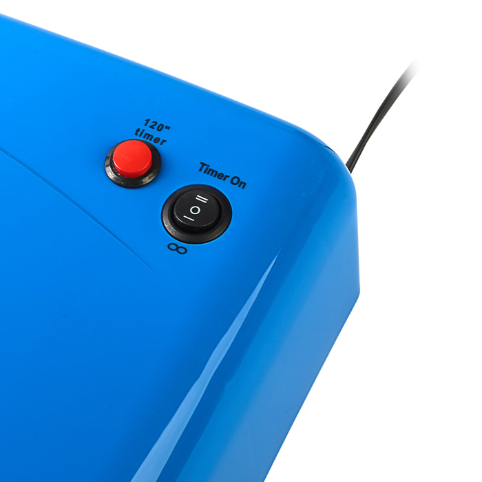 Лампа для гель-лака LuazON LUF-01, UV, 36 Вт, синяя глянцевая