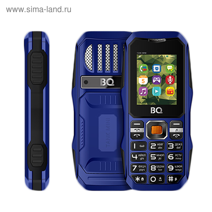 Сотовый телефон BQ M-1842 Tank Mini Dark Blue, цвет темно-синий