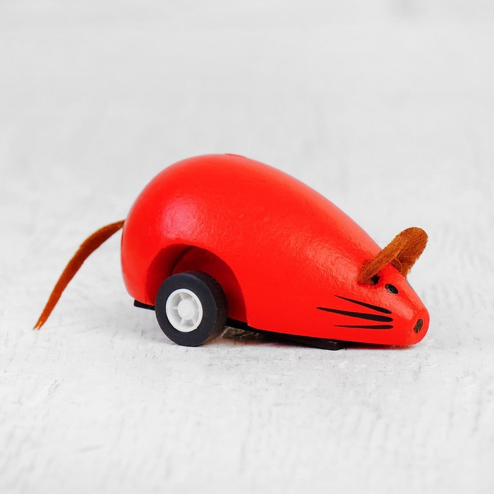 Игрушка инерционная "Мышка", МИКС