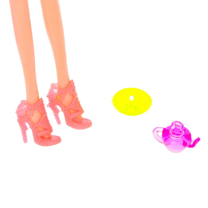 Аксессуары для кукол: туфли, бокал, МИКС