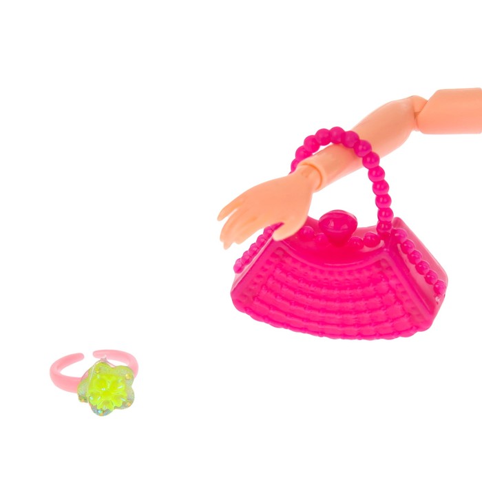 Аксессуары для кукол: сумочка, колечко, МИКС