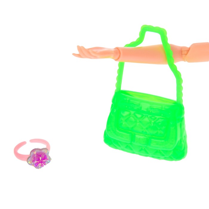 Аксессуары для кукол: сумочка, колечко, МИКС