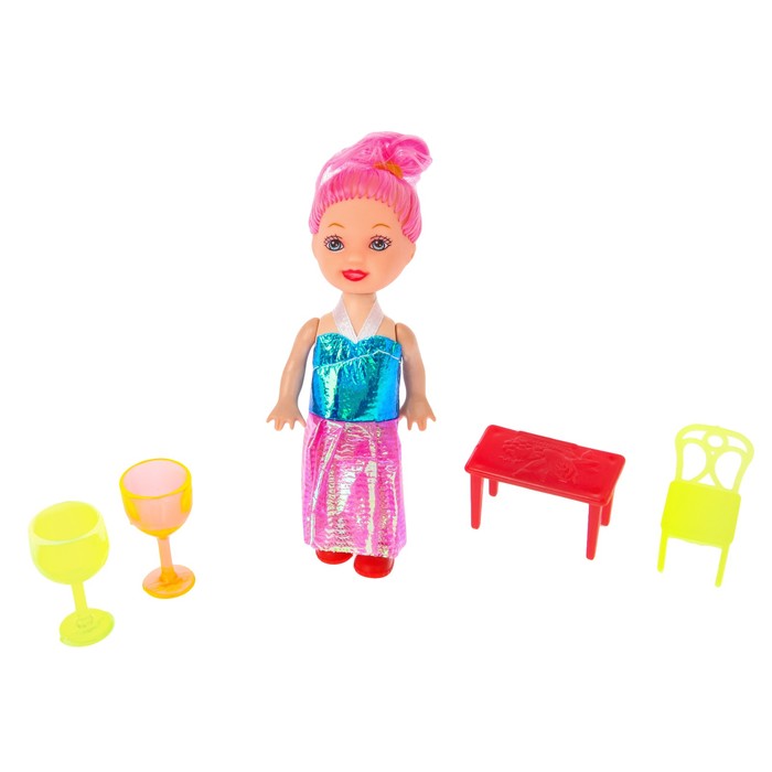 Аксессуары для кукол: мебель, посуда, МИКС