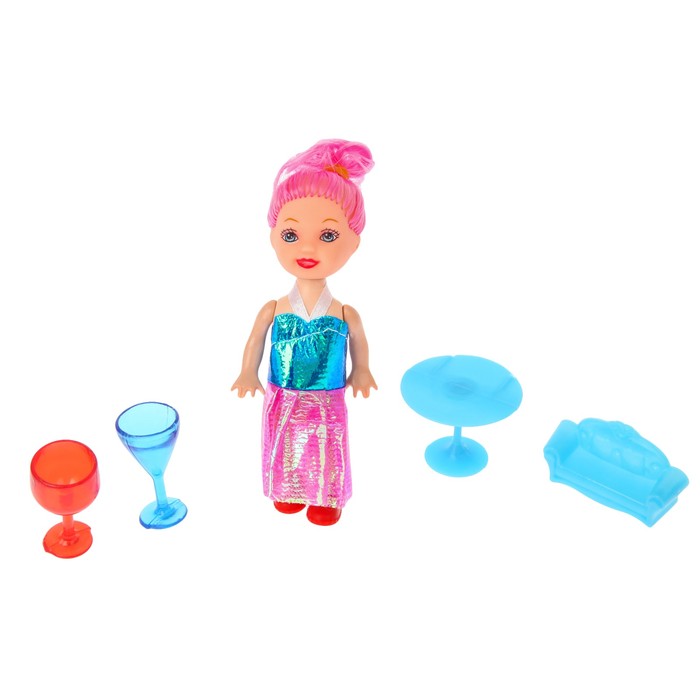 Аксессуары для кукол: мебель, посуда, МИКС