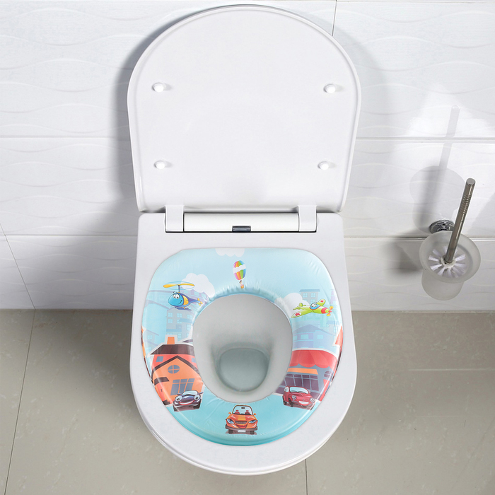 Сиденье для унитаза детское 29,5х27х5 см "Счастливый город"