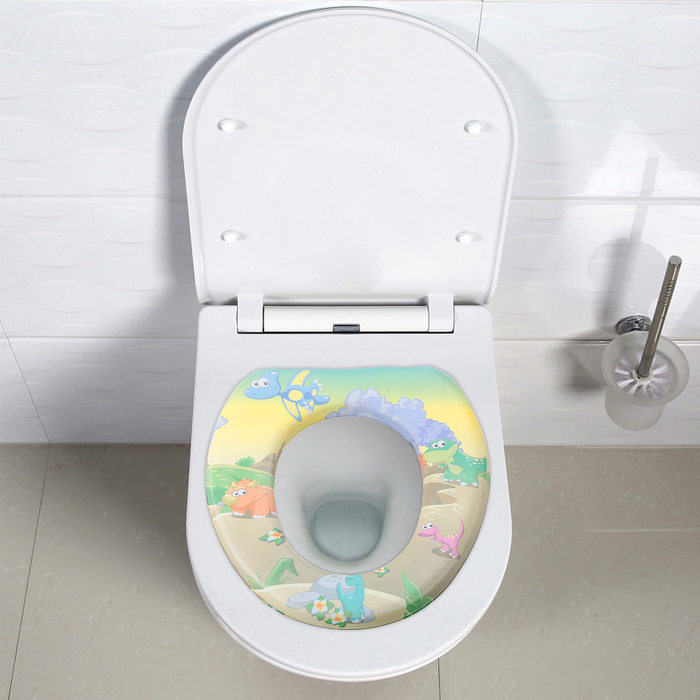 Сиденье для унитаза детское 29,5х27х5 см "Дракоши"