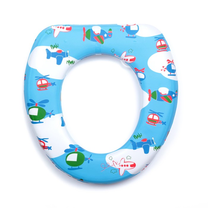 Сиденье для унитаза детское 29,5х27х5 см "Самолёты и вертолёты"