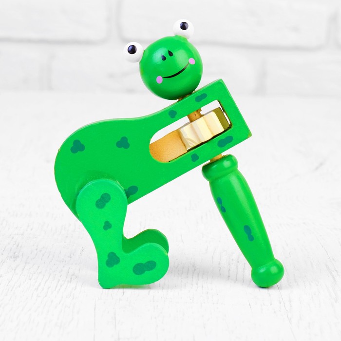 Трещотка "Зверята", с ножками , МИКС