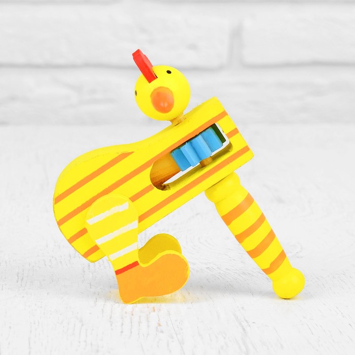 Трещотка "Зверята", с ножками , МИКС