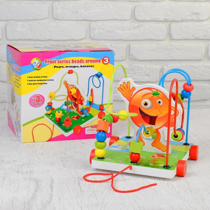 Серпантинка-лабиринт большая "Апельсин"