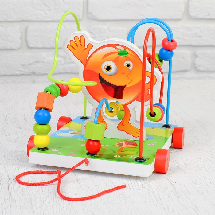 Серпантинка-лабиринт большая "Апельсин"