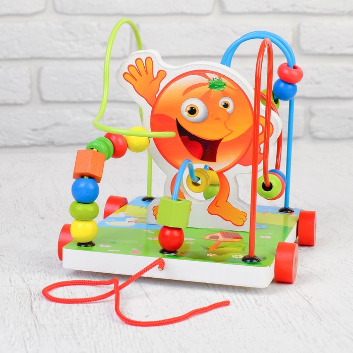 Серпантинка-лабиринт большая "Апельсин"