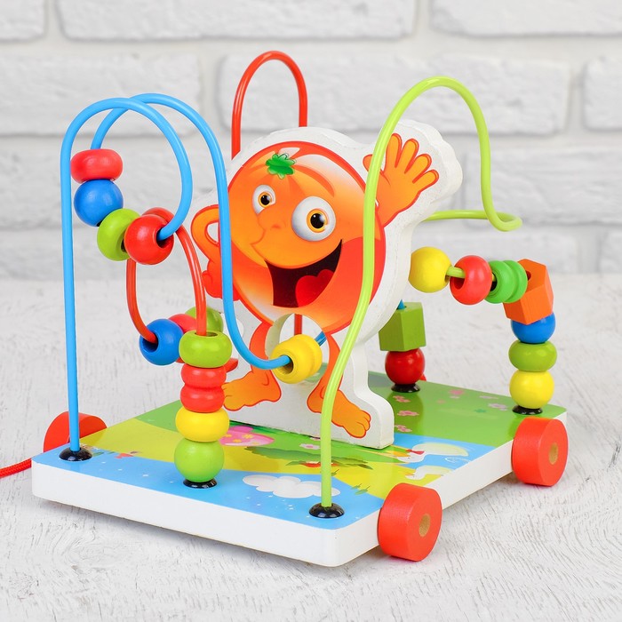 Серпантинка-лабиринт большая "Апельсин"