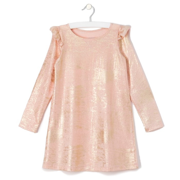 Платье детское KAFTAN с крылышками, рост 110-116 (32), 5-6 лет, персик