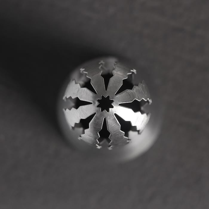 Насадка кондитерская "Сфера.Волна с лучом", d=3 см