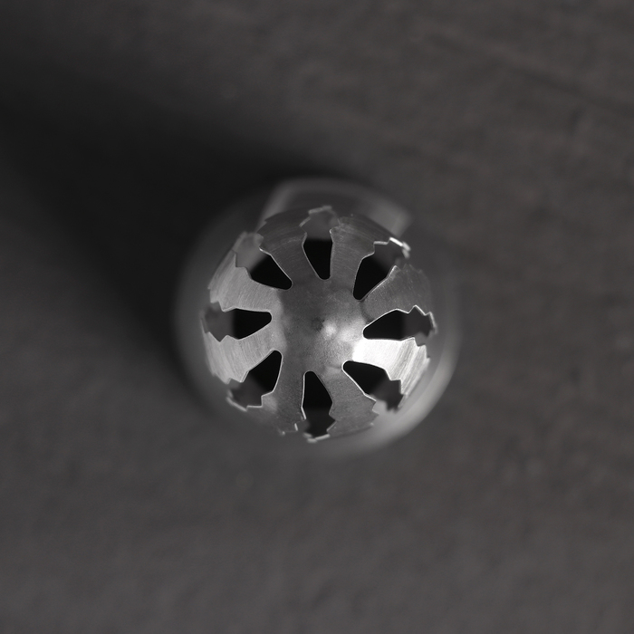 Насадка кондитерская "Сфера.Волна изогнутая", d=3 см