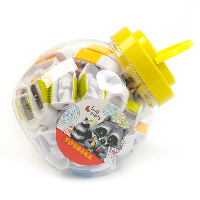 Точилка МИКС Класика сбоку прорезиненная