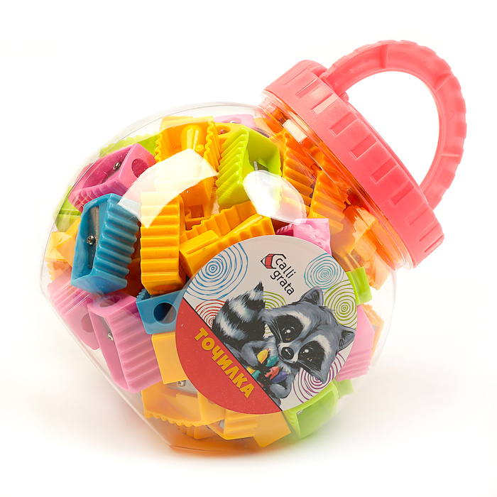 Точилка МИКС Классика ребристая