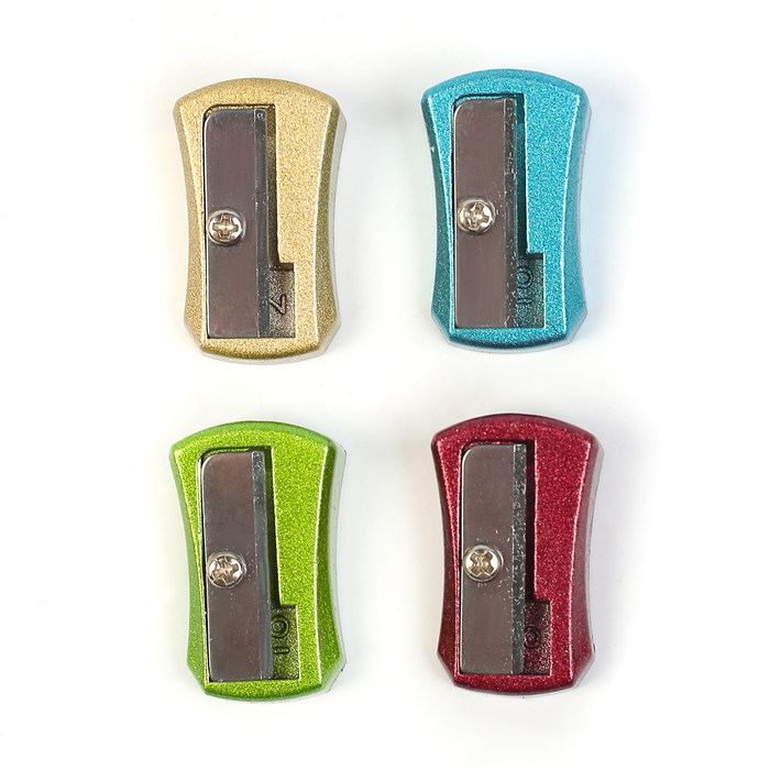 Точилка металлическая NEW цветная