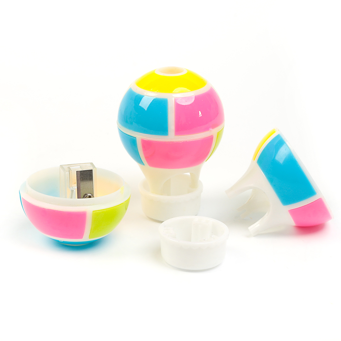 Точилка с контейнером МИКС Воздушный шар