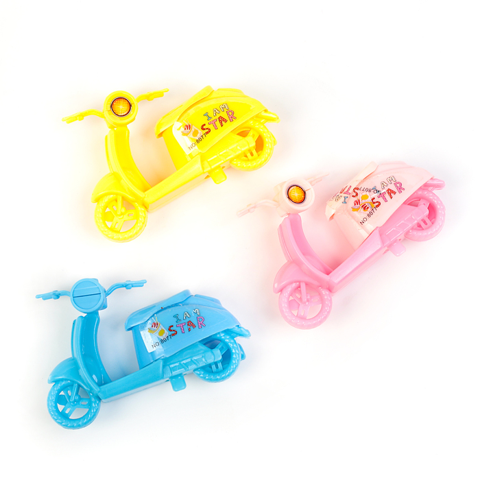 Точилка с контейнером МИКС Мопед