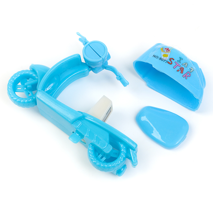 Точилка с контейнером МИКС Мопед