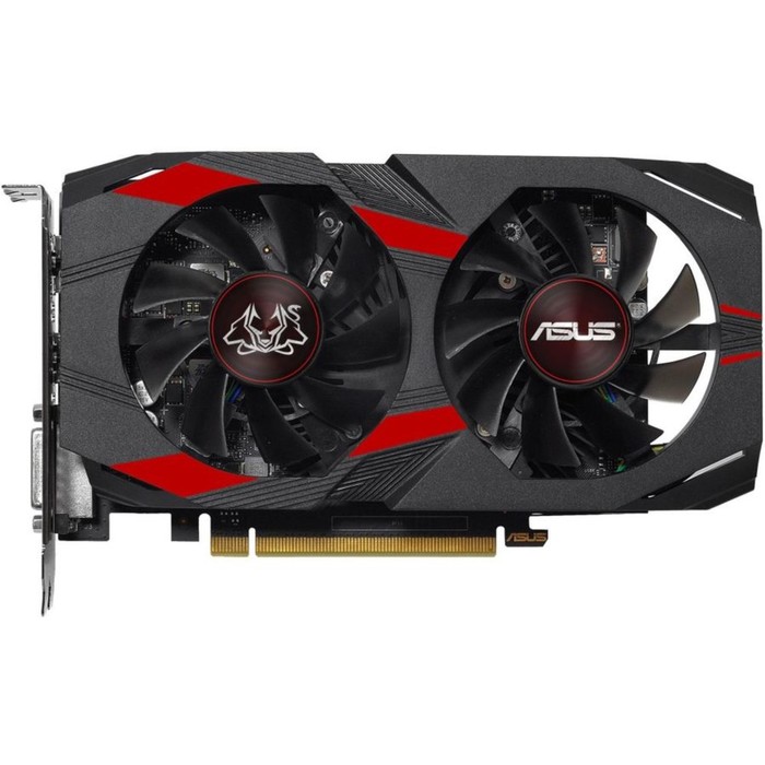 Видеокарта Asus GeForce GTX 1050TI CERBERUS OC, 4G, 128bit, GDDR5, 1366/7008, Ret